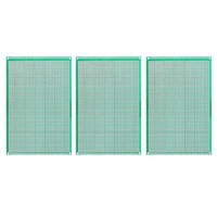 3Er Pack Pcb Leiterplatte Beidseitig Schaltung FüR Diy LöTen 100Mmx150Mm GrüN