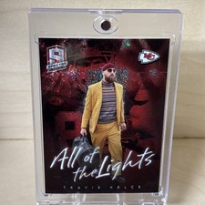 2024 Panini Spectra #AOL-TKE Travis Kelce All of the Lights Kansas City Chiefs