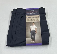 Weatherproof Vintage Men's Hybrid Tech Pants, Blue, Size 30X32