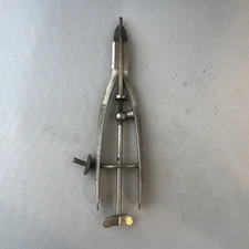 scarce pair of Lancaster's 1901 patent dental forceps/crown-post puller