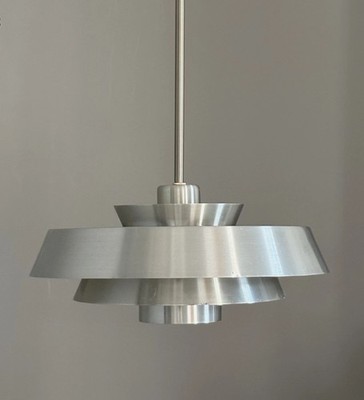 1963 Fog & Morup Nova Light Fixture Danish Modern Jo Hammerborg Lightolier Era
