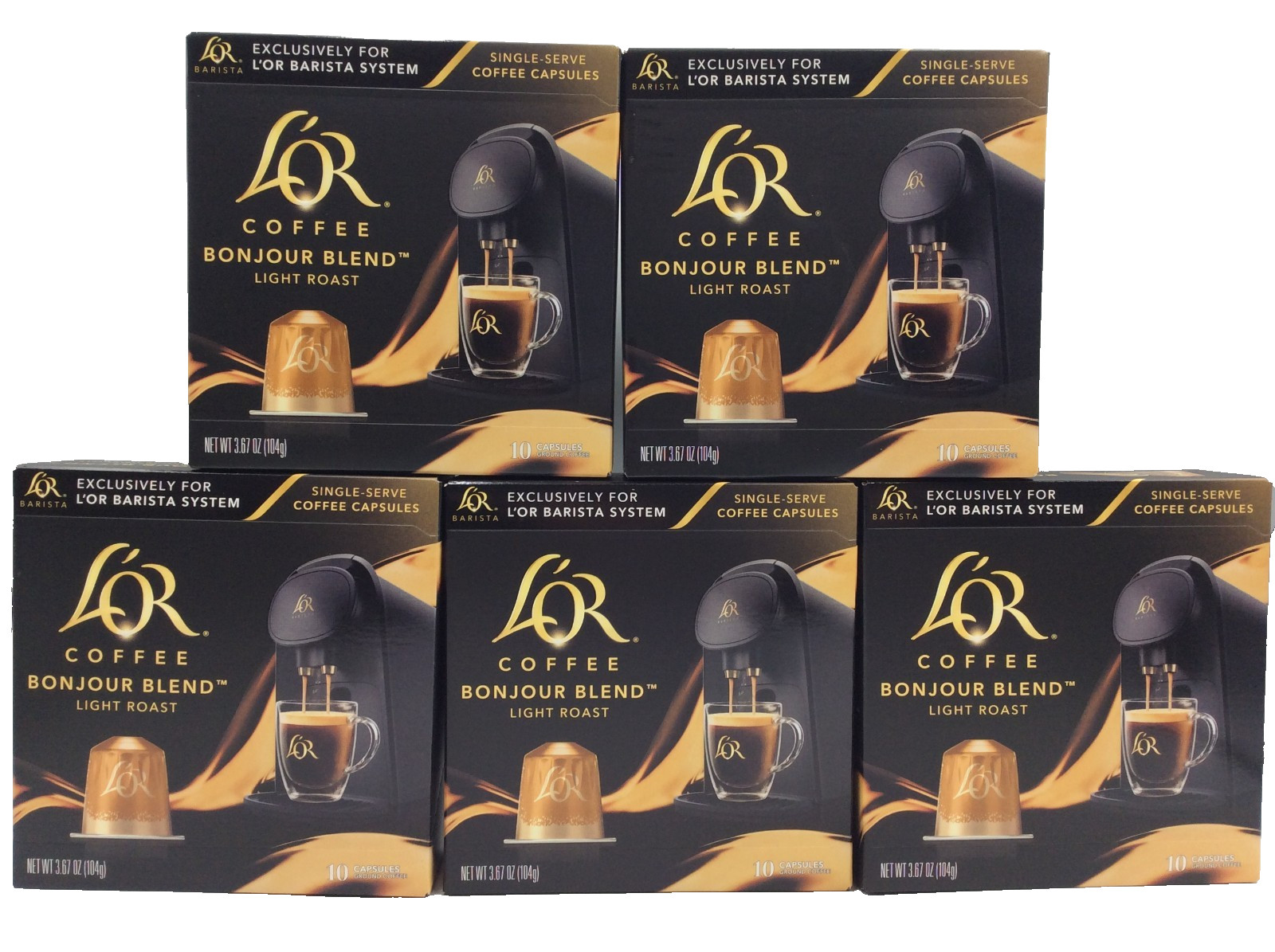 L'OR Coffee Pod Bonjour Blend For L'OR BARISTA System, 50 Capsules ☕APR/2026☕