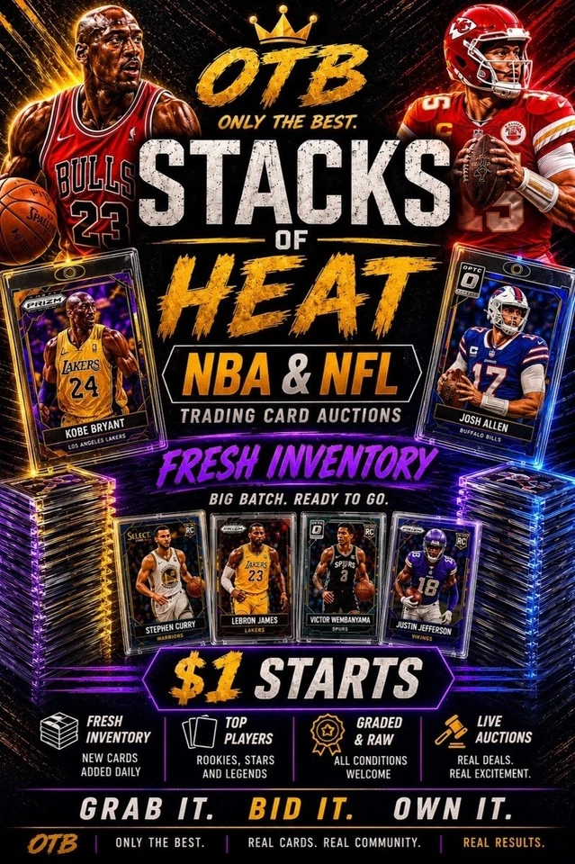 PILE IT HIGH ⬆️ Fresh NBA & NFL Heat • $1 Starts LIVE 🔥