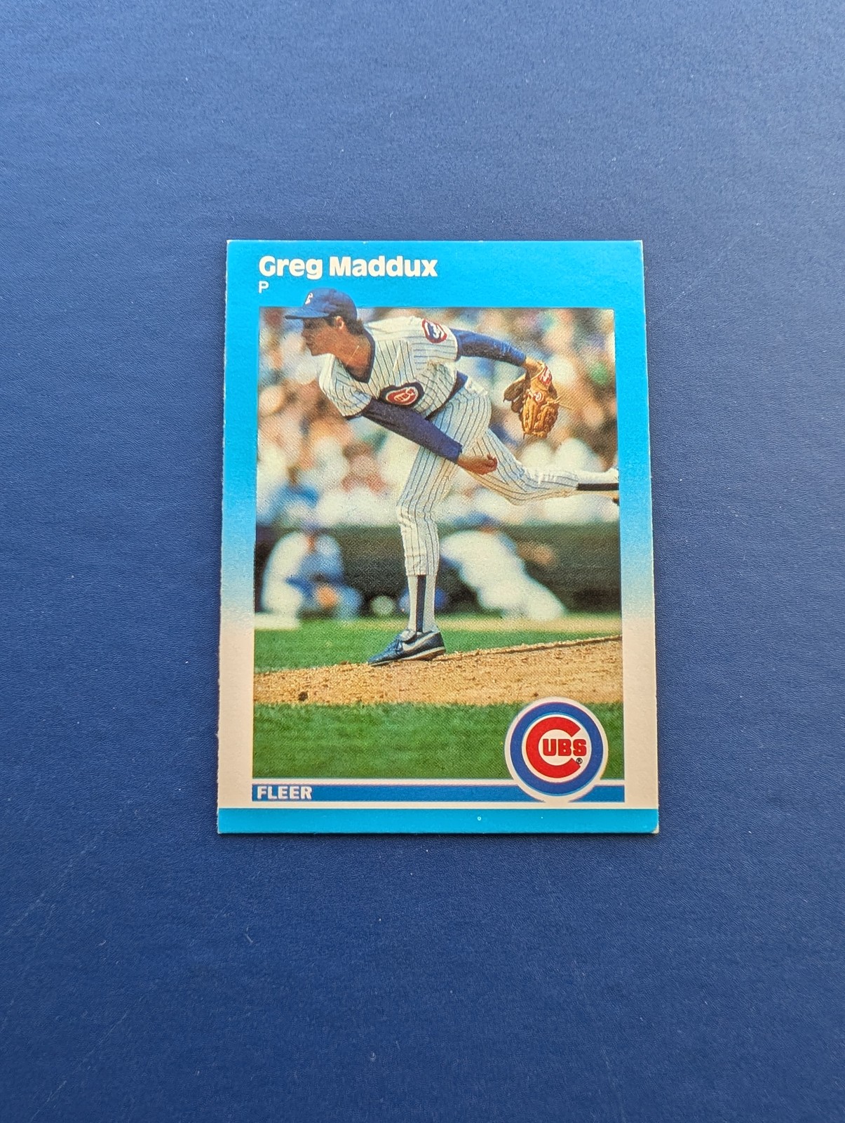 1987 Fleer Update - Greg Maddux #U68 - EX-MT