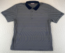 Grand Slam Polo Shirt Men's L Striped Short Sleeve