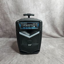 Pyle PPHP842B 8" Bluetooth Portable PA Speaker Trolley System USB MicroSD AUX