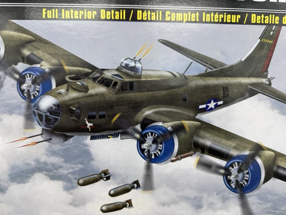 Revell Pro Modeler WW2 B-17G Flying Fortress 1/72 Model Plane Kit 85-5861 - Image 2 of 4
