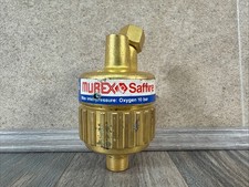 Murex Saffire 36+ Flashback  Arresters BS6158 Oxygen 10 Bar