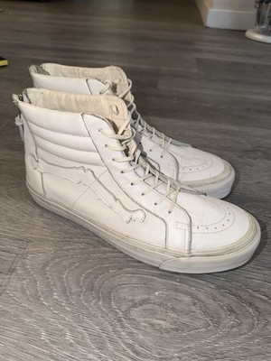Vans Vault x Blends  bones True white  used size 12 mens