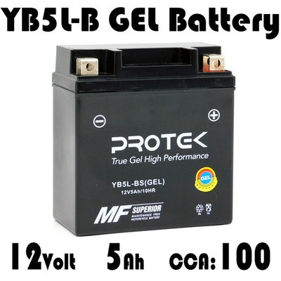 #ad #ad 12V 5Ah YB5L B 12N5 3B Maintenance Free Factory Activated AGM Sealed Gel Battery $29.99