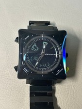 CITIZEN INDEPENDENT ITX21-5001 Black Watch Quartz Men's Square Analog From Japan