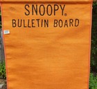 Snoopy Bulletin Board 1966 Peanuts Snoopy "Curse You Red Barron" by Simple Simon — photo 3