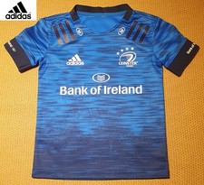 Canterbury 2020/21 Autographed Leinster Rugby Shirt Youth Sz 8-9yrs Blue Jersey