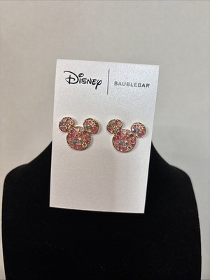 Disney Baublebar Mickey Mouse Valentines Day Earrings New with Tags