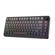 EPOMAKER EA75 75 RGB Gaming Mechanical Keyboard, 2.4GHz/Type-C/BT Creamy Wir...