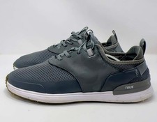 TRUE Linkswear TRUE Lux Hybrid Golf Shoes Mens 14 Gray Camo Spikeless Leather