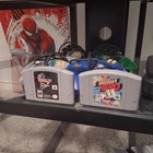 Nintendo 64 Lot Double-Pack - Resident  Evil 2 & Bomberman: Hero