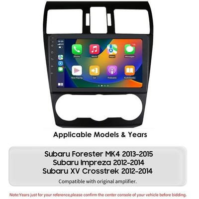 For Subaru Forester Impreza 2012-2014 Apple CarPlay Android Car Stereo Radio 32G