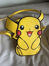ThinkGeek Pokemon Pikachu Crossbody Bag Purse Some Wear On Back But Super Cute
