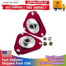 2 Pcs Coil Spring Front Mount Camber Plates For Toyota Celica 2000-2006