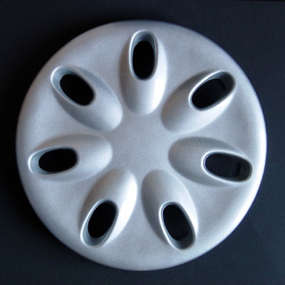 4 COPRICERCHI BORCHIE COPRI RUOTA PER RENAULT 14" - 0412 - Picture 1 of 1