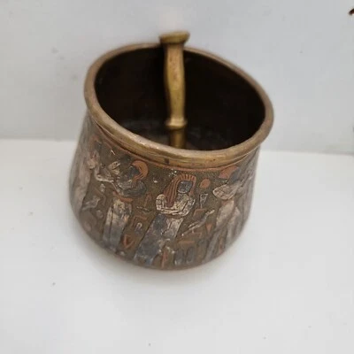 vase bronze art deco nouveau - Photo 1/4