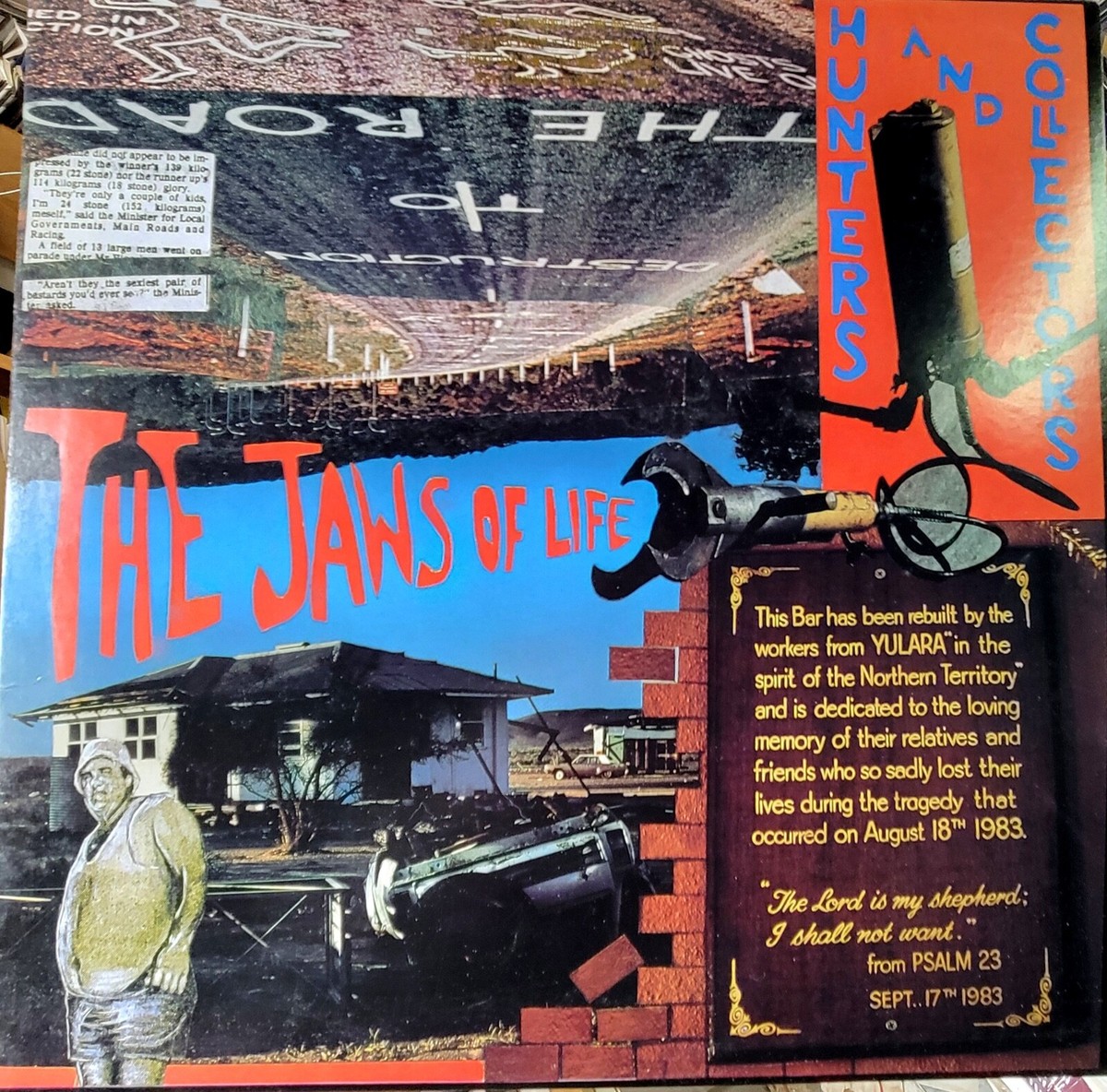 Hunters and Collectors / Jaws of Life / Vinyl LP Slash 1-25193