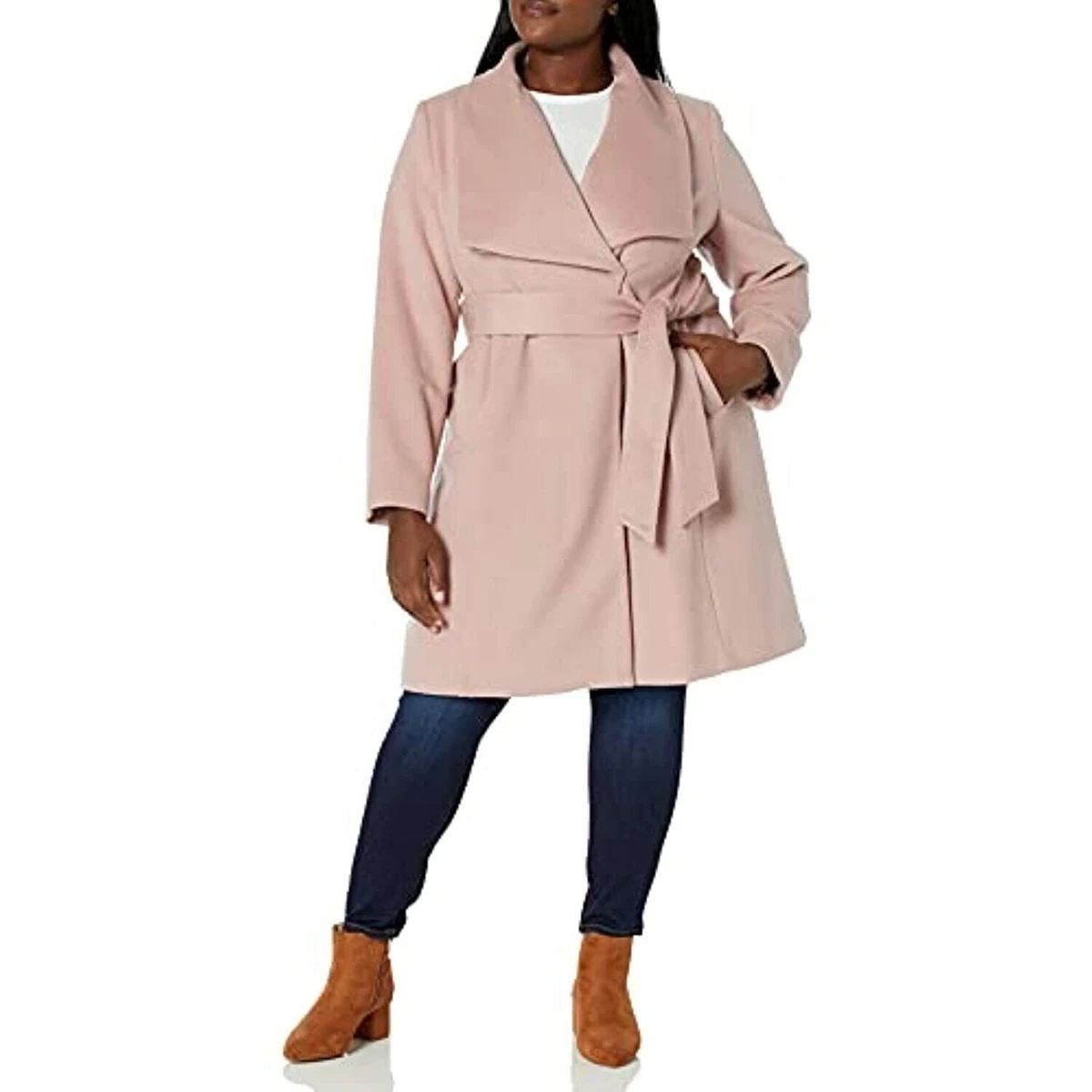 Cole haan belted coat cheap