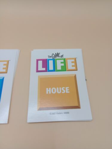 The Game Of Life 2007 Release Game Replacement Cards - Picture 6 of 8