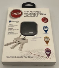Tzumi Tag It APP Activated Tracking System W/ Alarm Locator Tracker Bluetooth