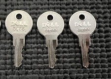 Lot Of 3 DELL Marked DL00 Computer Key Desk C...