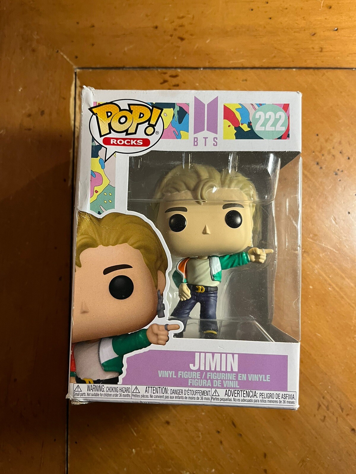Funko Pop! Vinyl Figure Bts Jimin #222 Damaged