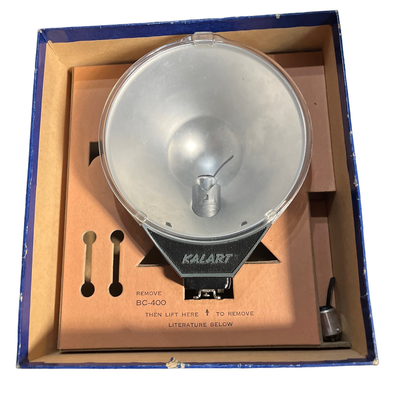 Vintage Kalart 400 BC Flash Unit Model 430 Works With Graflex 22 Argus ...