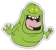 Ghostbusters Green Slimer Ghost sticker Classic window laptop bumper vinyl decal