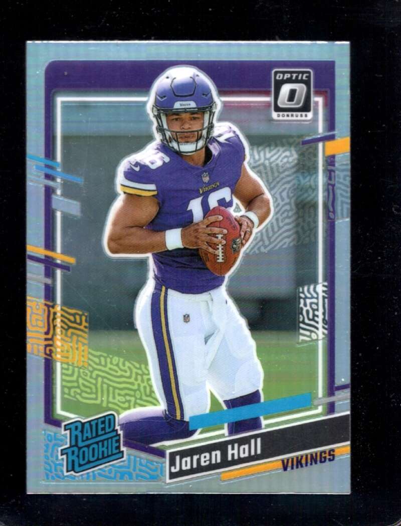 2023 DONRUSS OPTIC PREVIEW HOLO #367 JAREN HALL NMMT VIKINGS