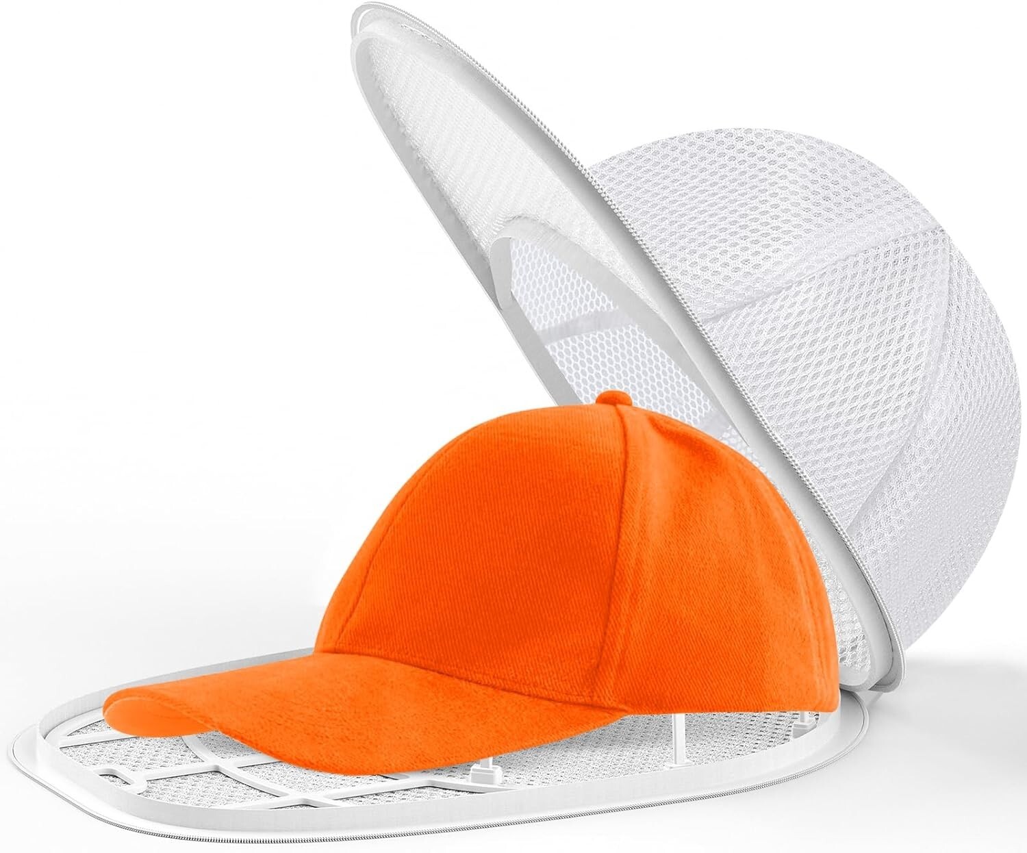 Hat Washer for Baseball Caps - Machine Washable Frame Cage Cleaner-image