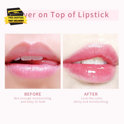 Pudaier Hydrating Lip Oil, Fruit Extract Lip Oil Tinted for Dry Lip and Lip Care - Picture 4 of 6
