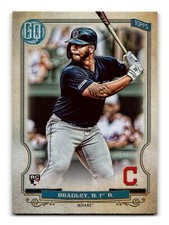 Bobby Bradley 2020 Topps Gypsy Queen Green #70 Cleveland Indians Mint