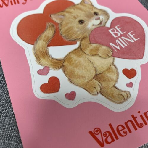 VTG LOT 19 Die Cut, Folding, Sticker Valentine Cards Mostly Current Unused - Picture 3 of 18