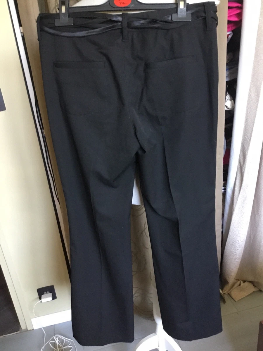 Pantalon Enduit Comptoir Des Cotonniers - Taille 10 - Noir - Occasion Très Bon état