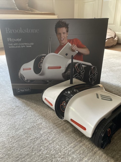 Brookstone rover spy tank