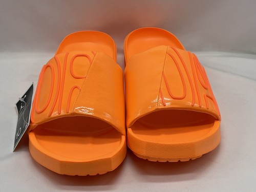 WOMEN Nike Air Jordan Nola 9-10 FOAM Slides Citrus Orange Sandals New With  Tag | eBay