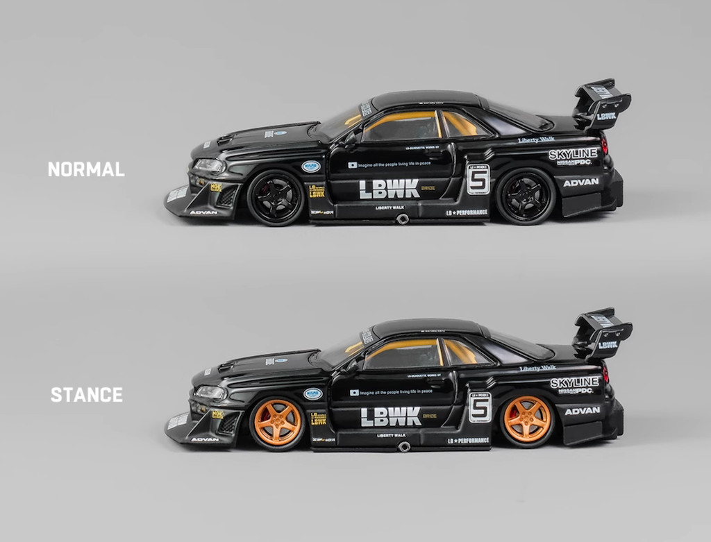 1/64 CM MODEL LBWK 35GTR ER34