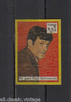 Jean Paul Belmonde Vintage 1960s Matchbox Label