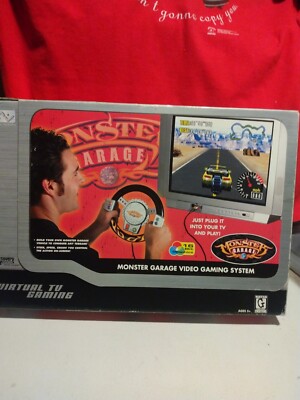 2004 MONSTER GARAGE Video Gaming System Virtual TV Gaming N-Vision Discovery chn