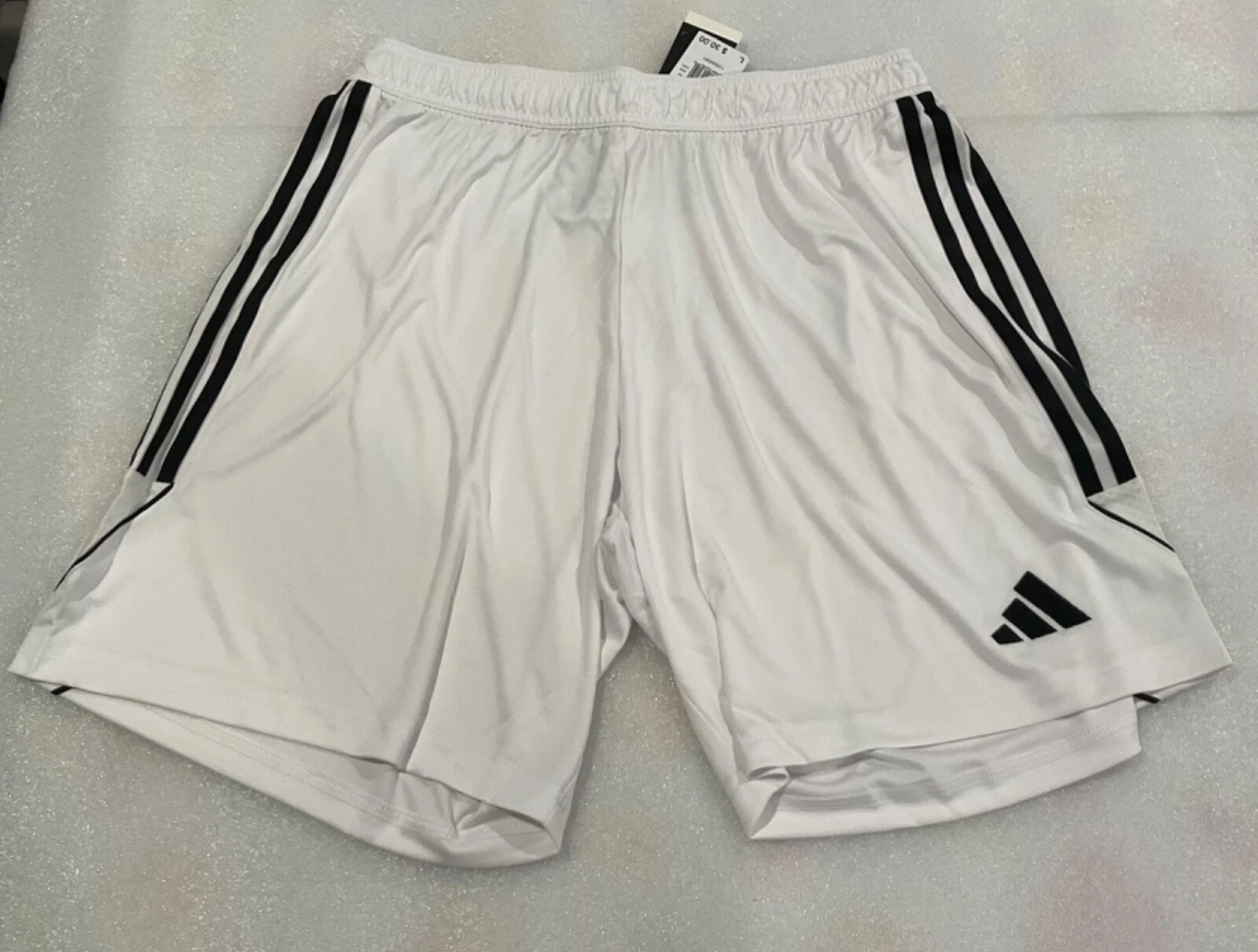 Adidas Men's Tiro 23 White Shorts Size L 2XL