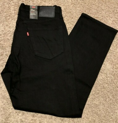 Levi's Premium 541 Athletic Taper Jeans Black WStretch 33X32 NWT RT$79 0147 C8
