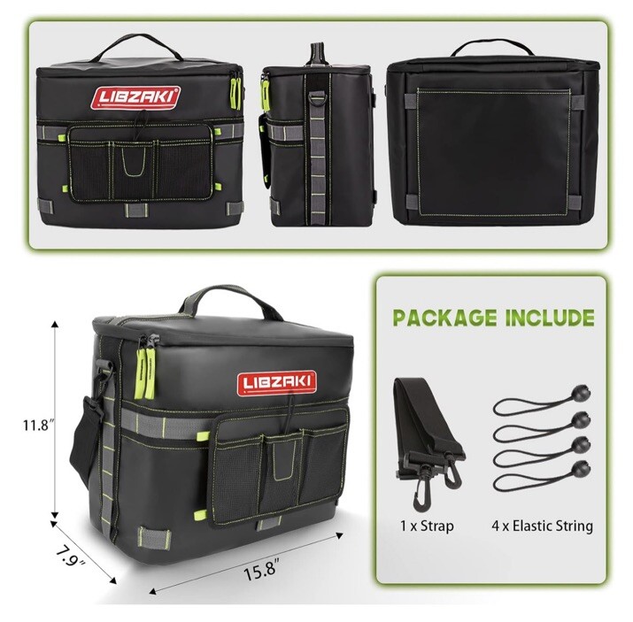 Kayak Cooler behind Seat - Waterproof Cooler Bag Compatible with Lawn-Chair Seat