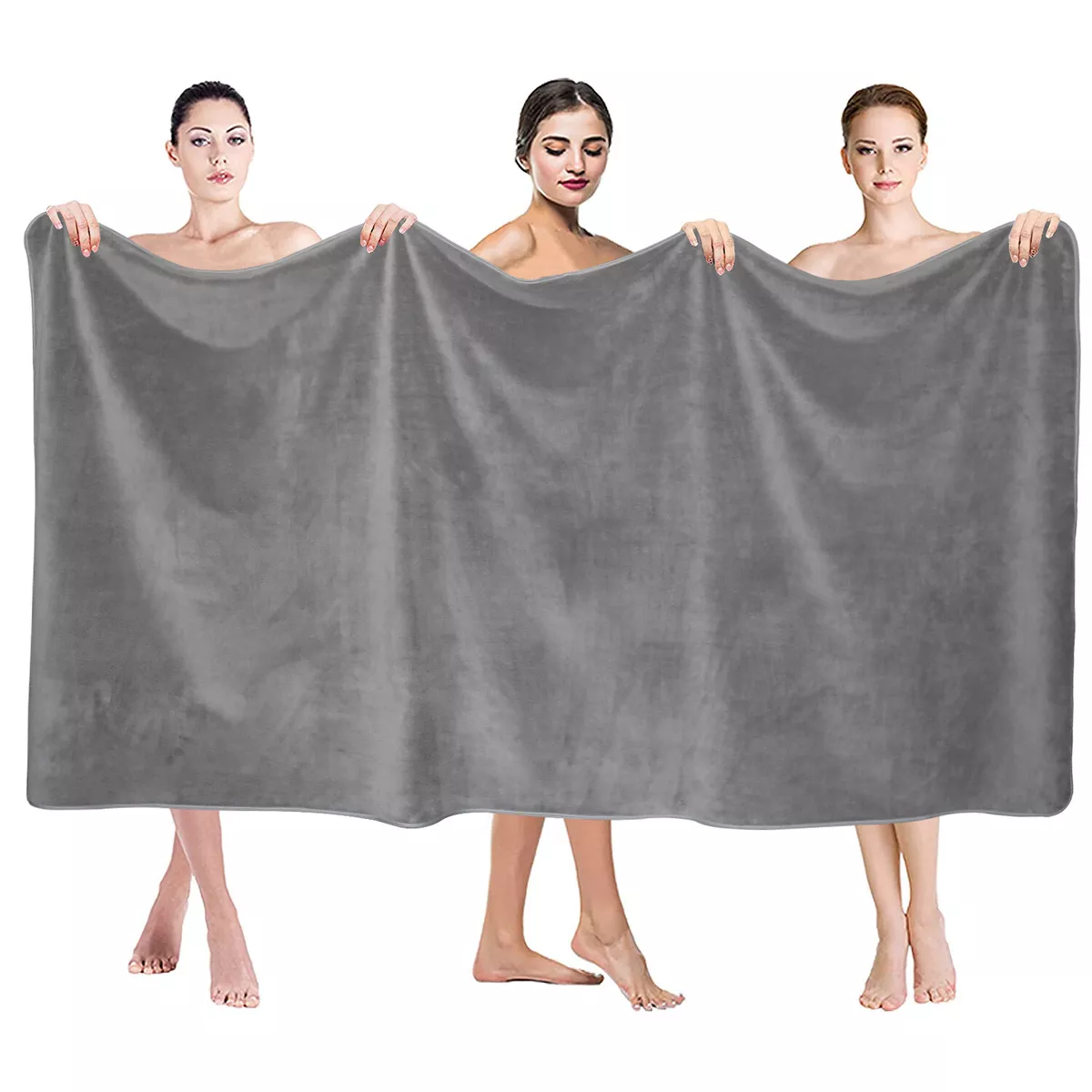 Oversized Bath Sheet Jumbo Large Bath Towels Super Soft Towels for Bathroom