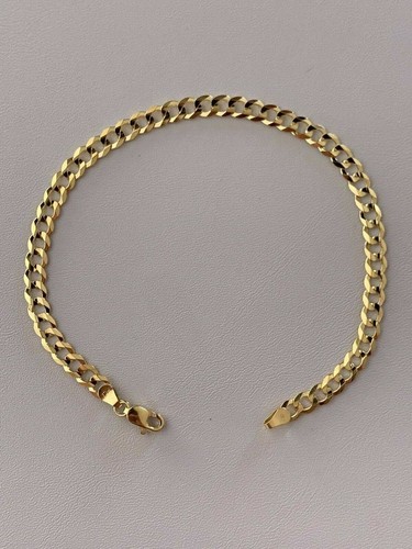 10k Gold 5mm Wide Flat Miami Cuban Link 